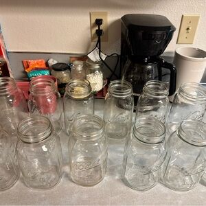 Vintage 1900’s mason jars
